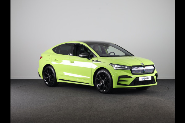 Škoda ENYAQ Coupé iV 80 RS 299pk | SoH 93% | Panoramadak | Elektrisch verstelbare stoelen met geheugen | Verwarmbare voorstoelen en achterbank |