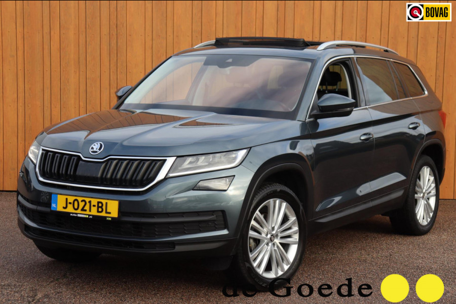 Škoda Kodiaq 1.5 TSI Business Edition org. NL-auto el.schuif/panoramadak trekhaak camera leer+vw