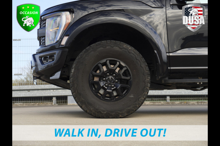 Ford USA F-150 Raptor | SuperCrew | 3.5 V6 Ecoboost | Black ops | Rol cover |  Nieuw Binnen!