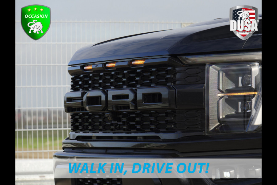 Ford USA F-150 Raptor | SuperCrew | 3.5 V6 Ecoboost | Black ops | Rol cover |  Nieuw Binnen!
