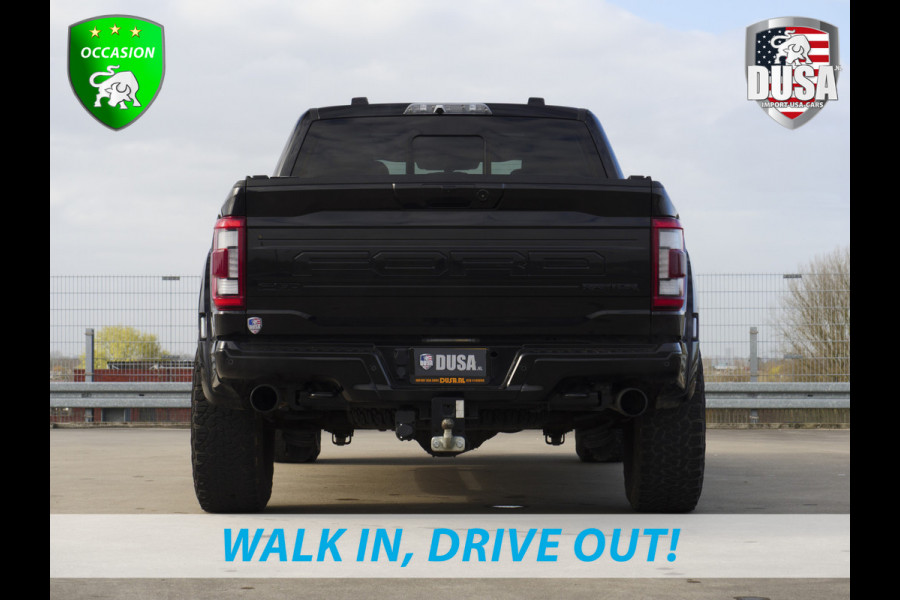 Ford USA F-150 Raptor | SuperCrew | 3.5 V6 Ecoboost | Black ops | Rol cover |  Nieuw Binnen!