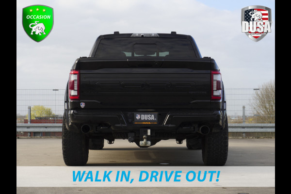 Ford USA F-150 Raptor | SuperCrew | 3.5 V6 Ecoboost | Black ops | Rol cover |  Nieuw Binnen!