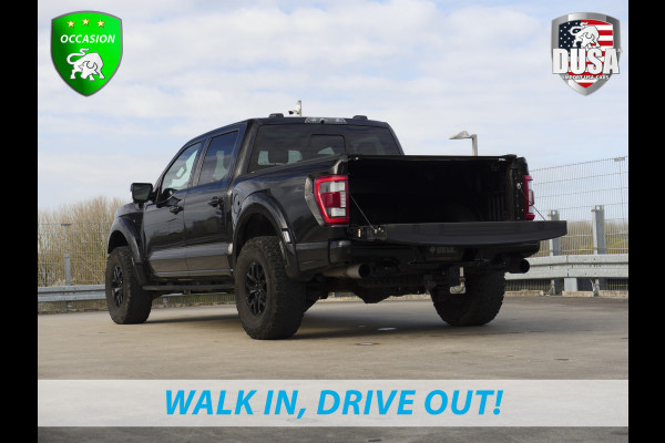 Ford USA F-150 Raptor | SuperCrew | 3.5 V6 Ecoboost | Black ops | Rol cover |  Nieuw Binnen!