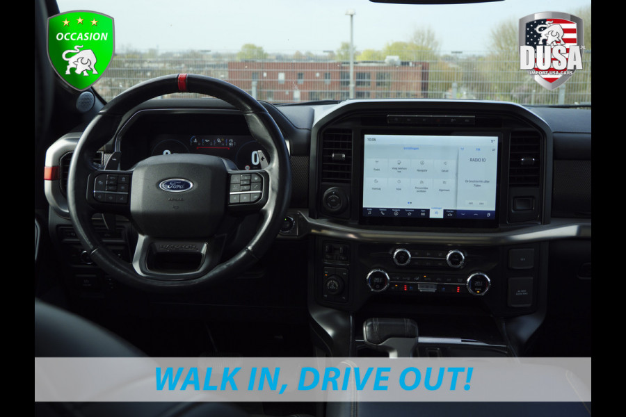 Ford USA F-150 Raptor | SuperCrew | 3.5 V6 Ecoboost | Black ops | Rol cover |  Nieuw Binnen!