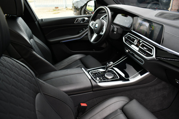 BMW X5 xDrive40d M-Sport 7pers Pano Luchtv ACC Trekh H/K HUD 22inch 4WS Comf-seat