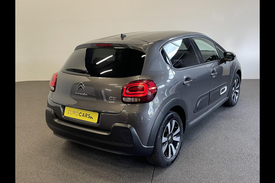 Citroën C3 1.2 PureTech 110pk Automaat Max | Airco | Navigatie | Apple carplay / Android Auto | Parksensoren | Lichtmetalen Velgen