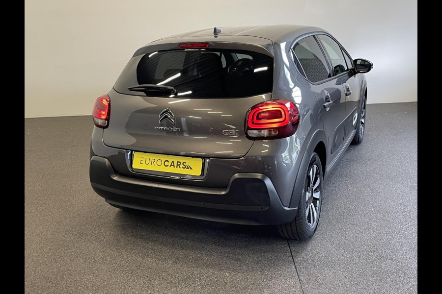 Citroën C3 1.2 PureTech 110pk Automaat Max | Airco | Navigatie | Apple carplay / Android Auto | Parksensoren | Lichtmetalen Velgen