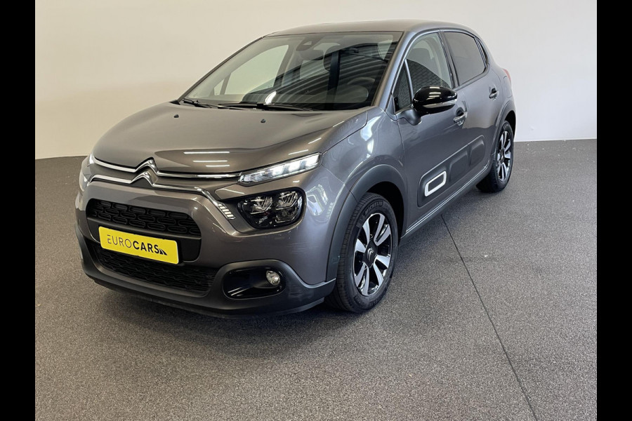 Citroën C3 1.2 PureTech 110pk Automaat Max | Airco | Navigatie | Apple carplay / Android Auto | Parksensoren | Lichtmetalen Velgen