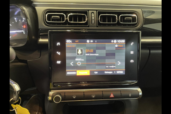 Citroën C3 1.2 PureTech 110pk Automaat Max | Airco | Navigatie | Apple carplay / Android Auto | Parksensoren | Lichtmetalen Velgen