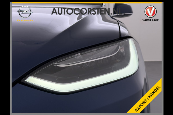 Tesla Model X 100D 423pk Dual Motor Leer Luchtvering Trekhaak AutoPilot Pano-Dak Adaptive Cruise Vleugeldeuren Camera's Elektr.Stoelen/Stuur+V Adaptieve koplampen Lmv 20" Led Elektr.-Achterklep Bordherkenning Verwarmde Sproeiers-bladen Carbon Sentry Mode Valet mode 2.250 kg Trekvermogen! Nieuwprijs €124.700,-