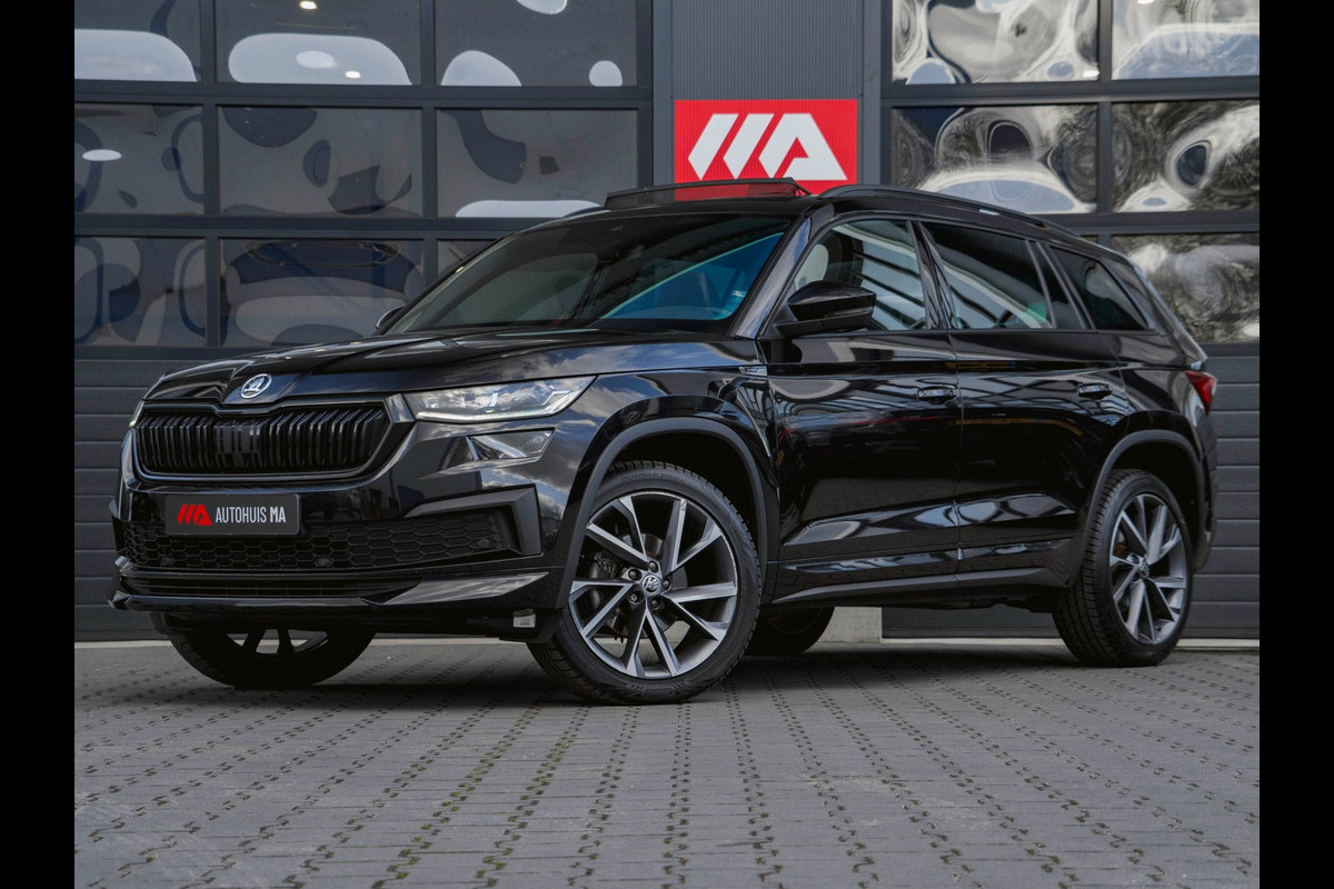 Škoda Kodiaq 1.5 TSI Sportline Business Panoramadak|Trekhaak|Stoelverwarming|Memory|Camera