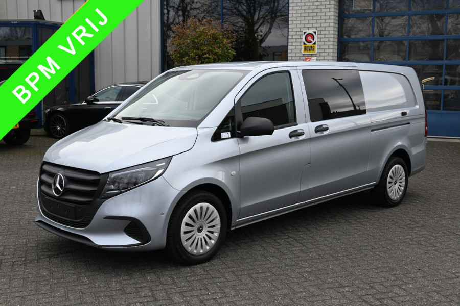Mercedes-Benz Vito 116 CDI DC L3 Pro LED, 2500 kg trekhaak, Navigatie en Smartphone integratie, Etc.