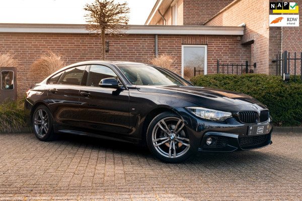 BMW 4 Serie Gran Coupé 418i Executive Edition 136 PK | M-Pakket | Carbon Zwart | Schuifdak | Camera | 18''