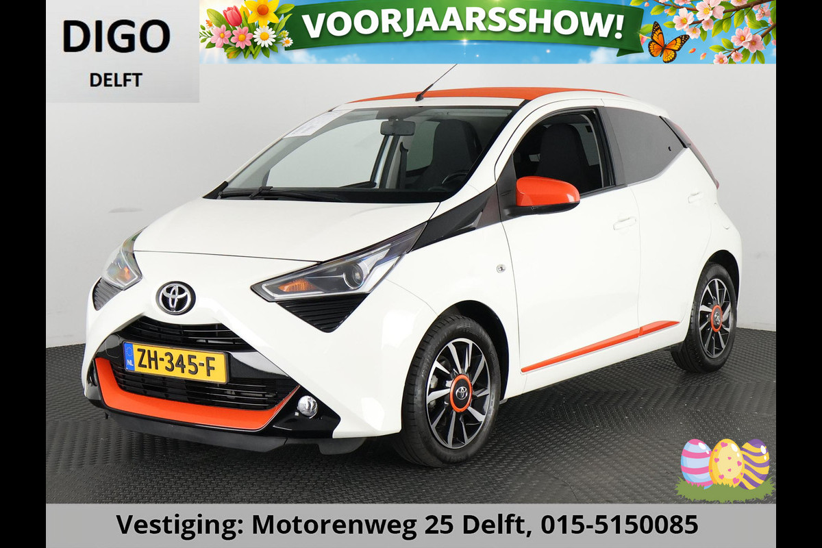 Toyota Aygo 1.0 VVT-i X-OTIC CABRIOLET 30.000 KM !! GARANTIE TOT 3-2029! LEDER.CARPLAY NAVI.AIRCO.LMV CAMERA !