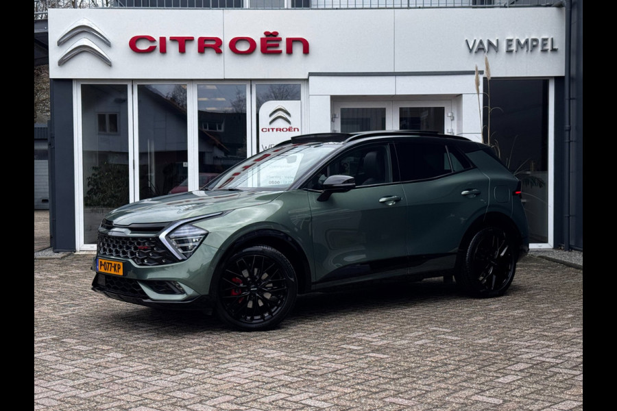 Kia Sportage 1.6 T-GDi Hybrid GT-PlusLine NL-Auto | Schuif-Kantel Dak | Leder + Memory | Camera 360 | Harman Kardon | Winter Pack