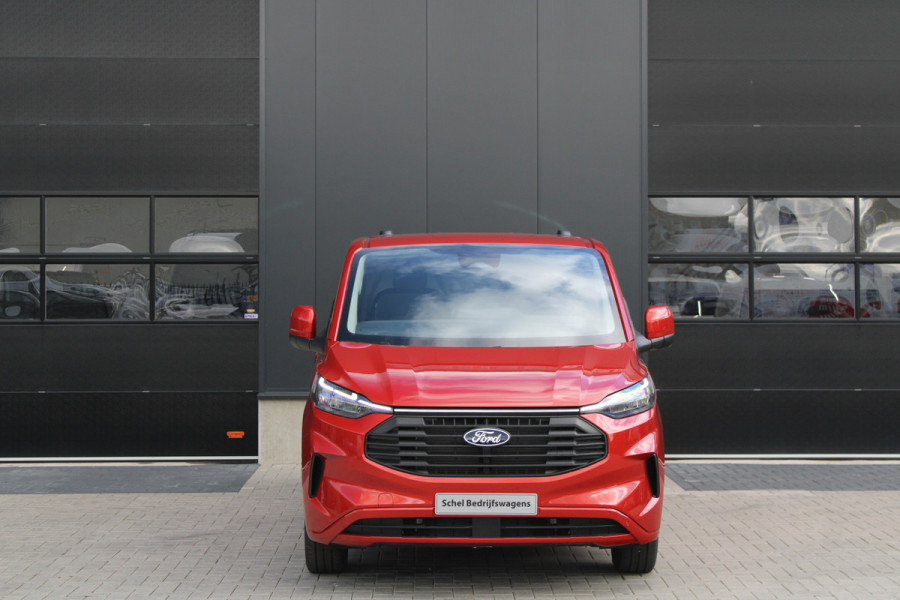 Ford Transit Custom 320 2.0 TDCI L2H1 Limited 170pk - 1+1 Stoelopstelling - 2x Schuifdeur - Adaptive Cruise - Verwarmd stuur - Blind spot - Navigati
