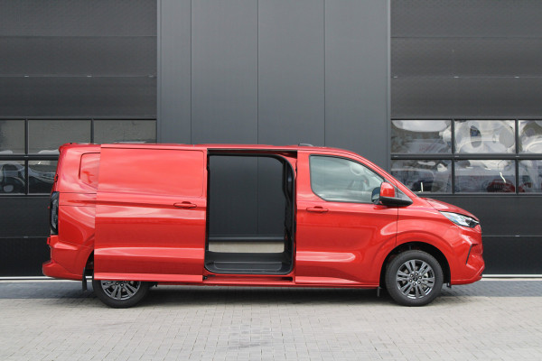 Ford Transit Custom 320 2.0 TDCI L2H1 Limited 170pk - 1+1 Stoelopstelling - 2x Schuifdeur - Adaptive Cruise - Verwarmd stuur - Blind spot - Navigati
