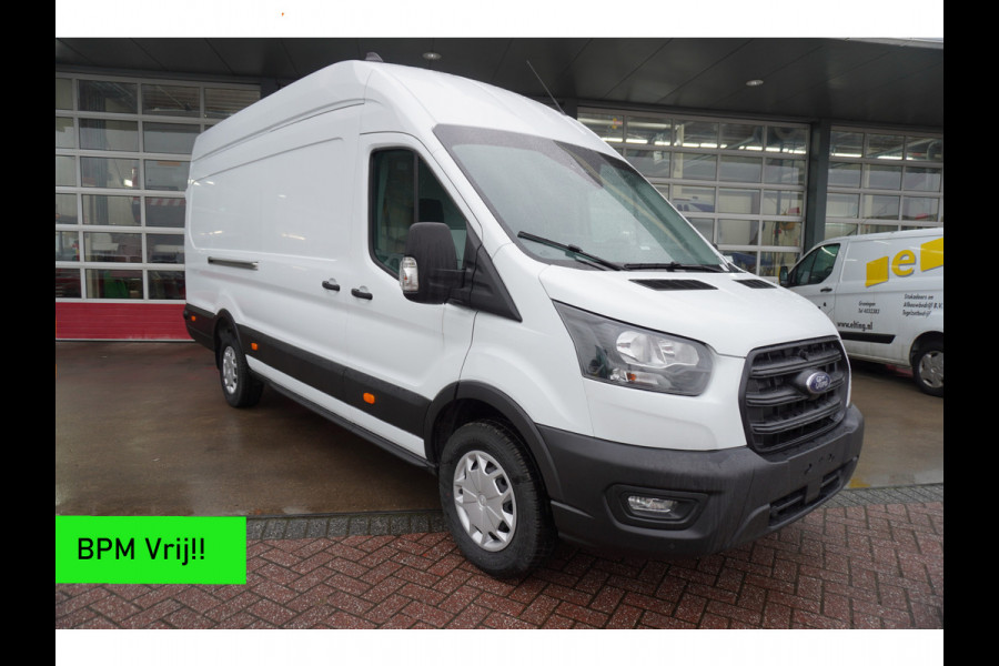 Ford Transit 350E 2.0 TDCI 130PK L4H3 Trend Nr. V190 | Airco | Cruise | Navi | Trekhaak