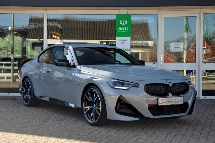 BMW 2 Serie Coupé 220i High Executive | Brooklyn Grey | Schuifdak