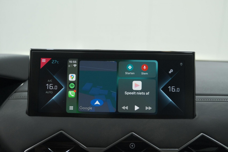 DS DS 3 Crossback 50 kwh e-Tense So Chic | Camera| Dodehoekdetectie | Head-Up Display | Apple Carplay | Stoelverwarming | SOH = 93.5%