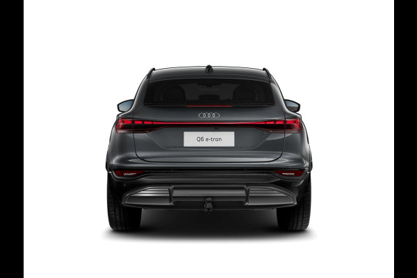 Audi Q6 Sportback e-tron S edition performance 100 kWh 306pk | Lederen bekleding | Trekhaak | Elektrisch verstelbare voorstoelen + geheugen | MMI Bijrijdersscherm | Verlengde garantie