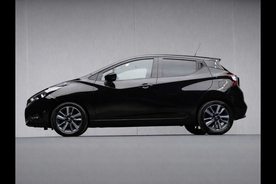 Nissan Micra 0.9 IG-T N-Connecta Sport (NAVI,CAMERA,PDC,CLIMATE,CRUISE,GETINT,ELEKTRISCH PAKKET,SPORTSTOELEN,LM VELGEN)