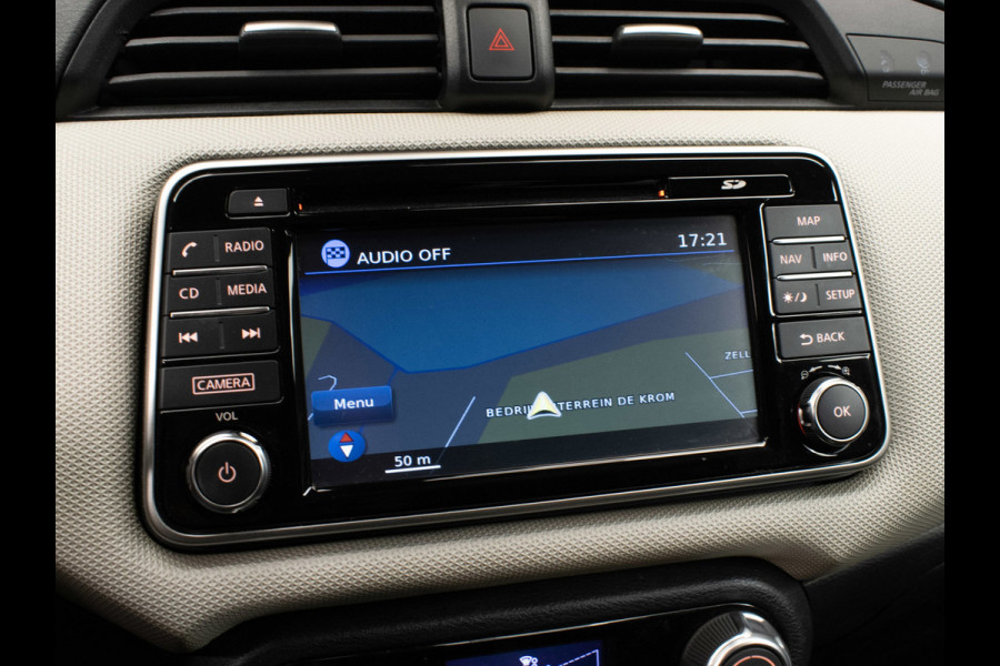 Nissan Micra 0.9 IG-T N-Connecta Sport (NAVI,CAMERA,PDC,CLIMATE,CRUISE,GETINT,ELEKTRISCH PAKKET,SPORTSTOELEN,LM VELGEN)