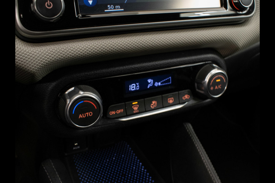 Nissan Micra 0.9 IG-T N-Connecta Sport (NAVI,CAMERA,PDC,CLIMATE,CRUISE,GETINT,ELEKTRISCH PAKKET,SPORTSTOELEN,LM VELGEN)