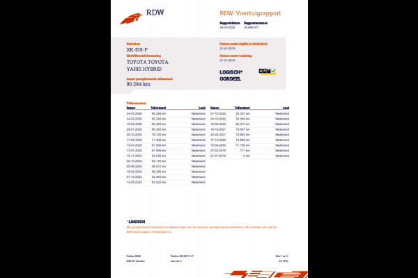 Toyota Yaris 1.5 Hybrid Navigatie Camera NL-Auto Rijklaarprijs!