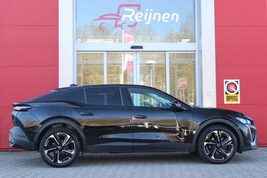 Peugeot 408 1.2 Hybrid 145PK ALLURE | ACHTERUITRIJ CAMERA | KEYLESS ENTRY/START | DRAADLOOS APPLE CARPLAY/ANDROID AUTO | DRAADLOOS TELEFOONLADEN | DAB+ RADIO | NAVIGATIE | ADAPTIVE CRUISE CONTROL | 19" LICHTMETALEN VELGEN | PARKEERSENSOREN ACHTER |