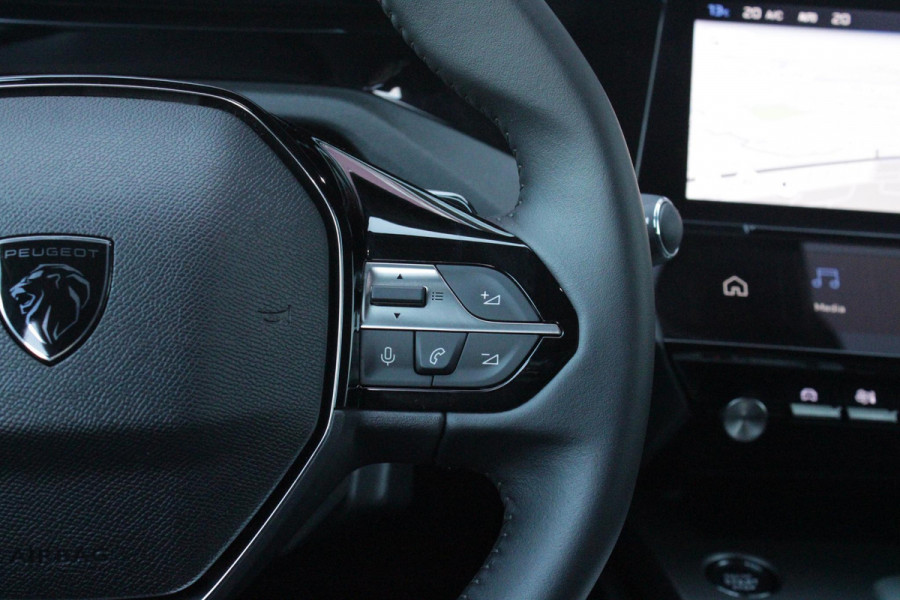 Peugeot 408 1.2 Hybrid 145PK ALLURE | ACHTERUITRIJ CAMERA | KEYLESS ENTRY/START | DRAADLOOS APPLE CARPLAY/ANDROID AUTO | DRAADLOOS TELEFOONLADEN | DAB+ RADIO | NAVIGATIE | ADAPTIVE CRUISE CONTROL | 19" LICHTMETALEN VELGEN | PARKEERSENSOREN ACHTER |