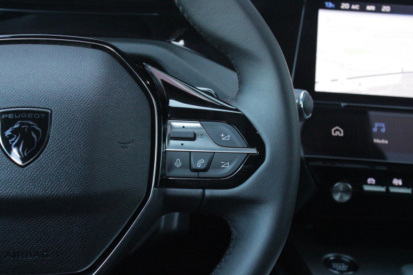 Peugeot 408 1.2 Hybrid 145PK ALLURE | ACHTERUITRIJ CAMERA | KEYLESS ENTRY/START | DRAADLOOS APPLE CARPLAY/ANDROID AUTO | DRAADLOOS TELEFOONLADEN | DAB+ RADIO | NAVIGATIE | ADAPTIVE CRUISE CONTROL | 19" LICHTMETALEN VELGEN | PARKEERSENSOREN ACHTER |