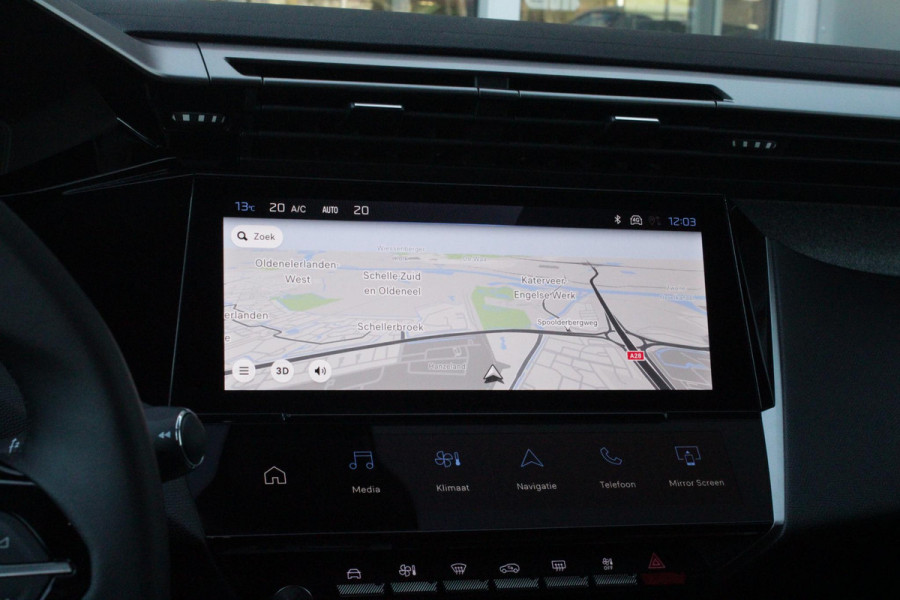 Peugeot 408 1.2 Hybrid 145PK ALLURE | ACHTERUITRIJ CAMERA | KEYLESS ENTRY/START | DRAADLOOS APPLE CARPLAY/ANDROID AUTO | DRAADLOOS TELEFOONLADEN | DAB+ RADIO | NAVIGATIE | ADAPTIVE CRUISE CONTROL | 19" LICHTMETALEN VELGEN | PARKEERSENSOREN ACHTER |