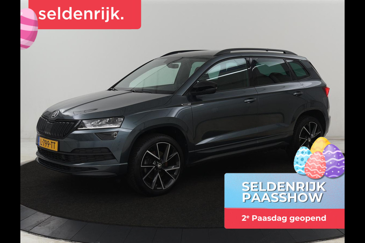 Škoda Karoq 1.5 TSI Sportline | Trekhaak | Stoelverwarming | Virtual Cockpit | Stuurverwarming | Carplay | Sportstoelen | Camera | Navigatie | Cruise control | Parkeerhulp