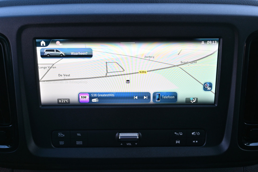 Mercedes-Benz Vito 116 CDI DC L3 Pro LED, 2500 kg trekhaak, Navigatie en Smartphone integratie, Etc.