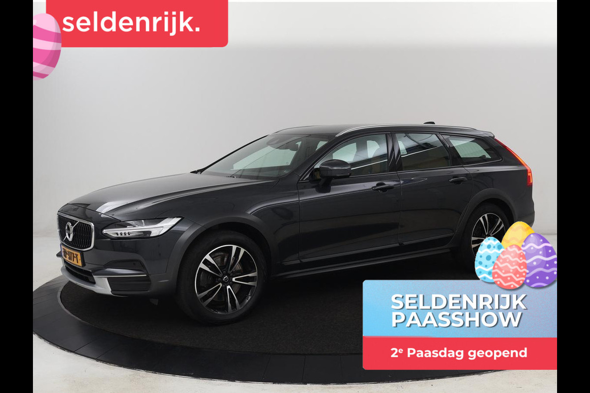 Volvo V90 Cross Country 2.0 T5 AWD | Leder | Trekhaak | Stoelverwarming | Adaptive cruise | Camera | Carplay | 19'' | Navigatie | DAB | Digital Cockpit