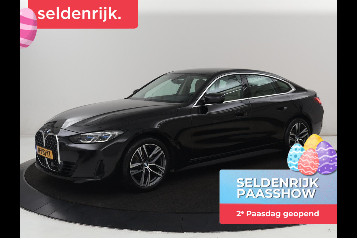 BMW 4 Serie Gran Coupé 420i Edition Plus | Trekhaak | Stoelverwarming | Memory | Carplay | Leder | Navigatie | Camera | Achterbankverwarming | Keyless | Full LED | Sportstoelen