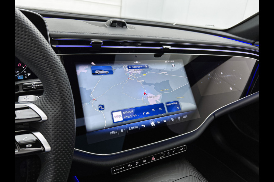 Mercedes-Benz E-Klasse Estate 300 e AMG Plug-In Hybride | AMG Line | Night Pakket | Trekhaak | MBUX Superscreen | Panoramadak | 20 Inch AMG velgen | Inclusief 24 maanden MB Certified garantie voor Europa.
