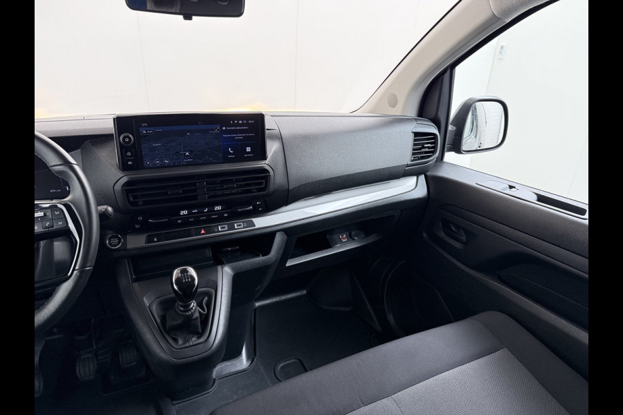 Opel Vivaro 2.0CDTi 145PK L3 DC Dubbele Cabine 6-Pers. Facelift! Navi PDC Camera Virtual-Cockpit Dual-ECC BordHerkenning Keyless Cruise-Cont 17" LM Mistlampen Schuifdeur Rechts  Priv.Glas ESP Elektr.Ramen Visio System Pack Ergonomie Comfort-pack Draadloze lader Spoorassistent ldws EURO6.4  2500kg trekvermogen