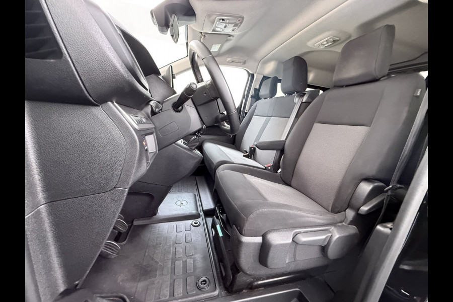 Opel Vivaro 2.0CDTi 145PK L3 DC Dubbele Cabine 6-Pers. Facelift! Navi PDC Camera Virtual-Cockpit Dual-ECC BordHerkenning Keyless Cruise-Cont 17" LM Mistlampen Schuifdeur Rechts  Priv.Glas ESP Elektr.Ramen Visio System Pack Ergonomie Comfort-pack Draadloze lader Spoorassistent ldws EURO6.4  2500kg trekvermogen