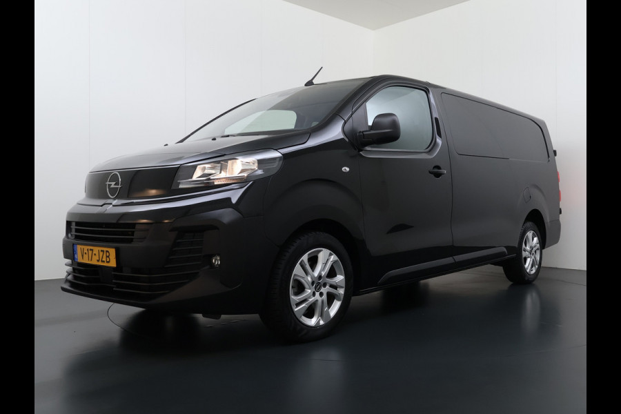 Opel Vivaro 2.0CDTi 145PK L3 DC Dubbele Cabine 6-Pers. Facelift! Navi PDC Camera Virtual-Cockpit Dual-ECC BordHerkenning Keyless Cruise-Cont 17" LM Mistlampen Schuifdeur Rechts  Priv.Glas ESP Elektr.Ramen Visio System Pack Ergonomie Comfort-pack Draadloze lader Spoorassistent ldws EURO6.4  2500kg trekvermogen