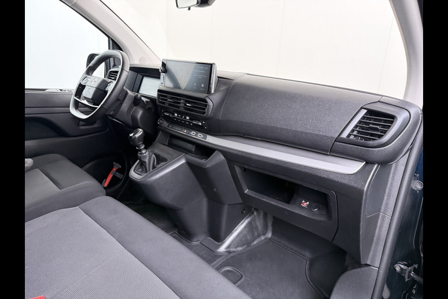 Opel Vivaro 2.0CDTi 145PK L3 DC Dubbele Cabine 6-Pers. Facelift! Navi PDC Camera Virtual-Cockpit Dual-ECC BordHerkenning Keyless Cruise-Cont 17" LM Mistlampen Schuifdeur Rechts  Priv.Glas ESP Elektr.Ramen Visio System Pack Ergonomie Comfort-pack Draadloze lader Spoorassistent ldws EURO6.4  2500kg trekvermogen