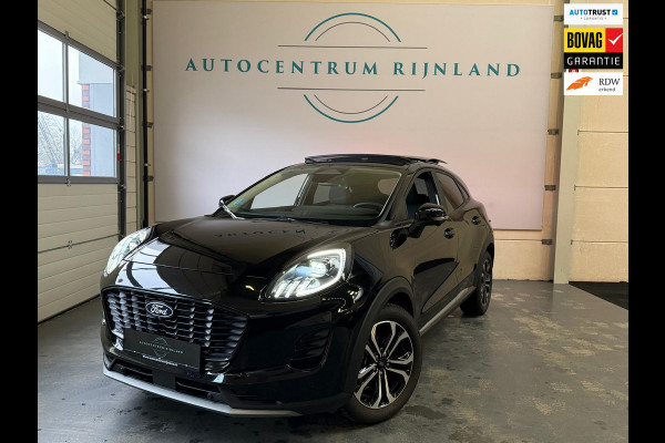 Ford Puma 1.0 EcoBoost Hybrid Titanium Automaat, Stoel/Stuurverwarming, Panoramadak