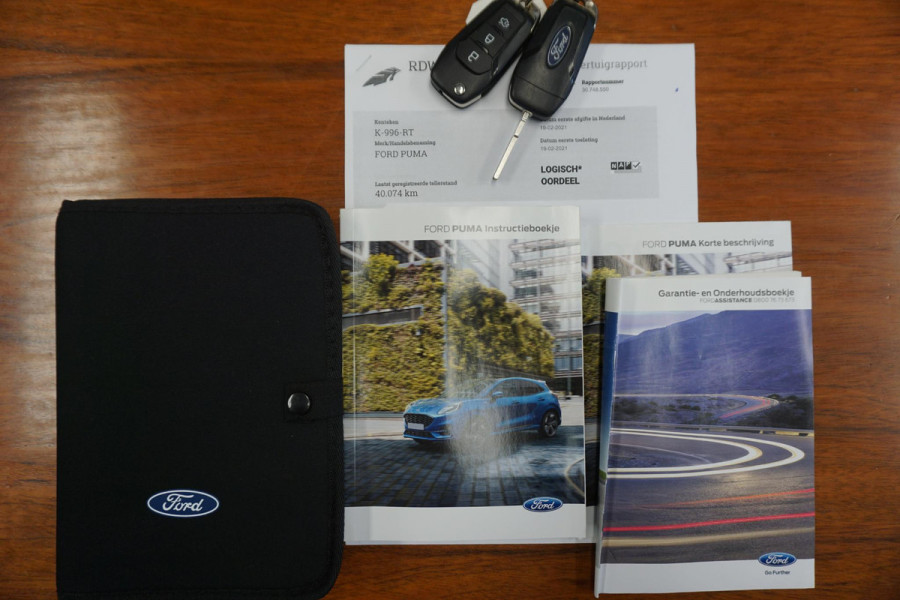 Ford Puma 1.0 EcoB.125PK Hybrid Titanium/Trekhaak/17Inch LMV /1e Eigenaar/NL-Auto.