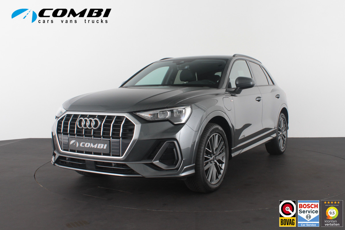 Audi Q3 45 TFSI e S line > 245pk/Trekhaak/Daytona Gray/19 inch