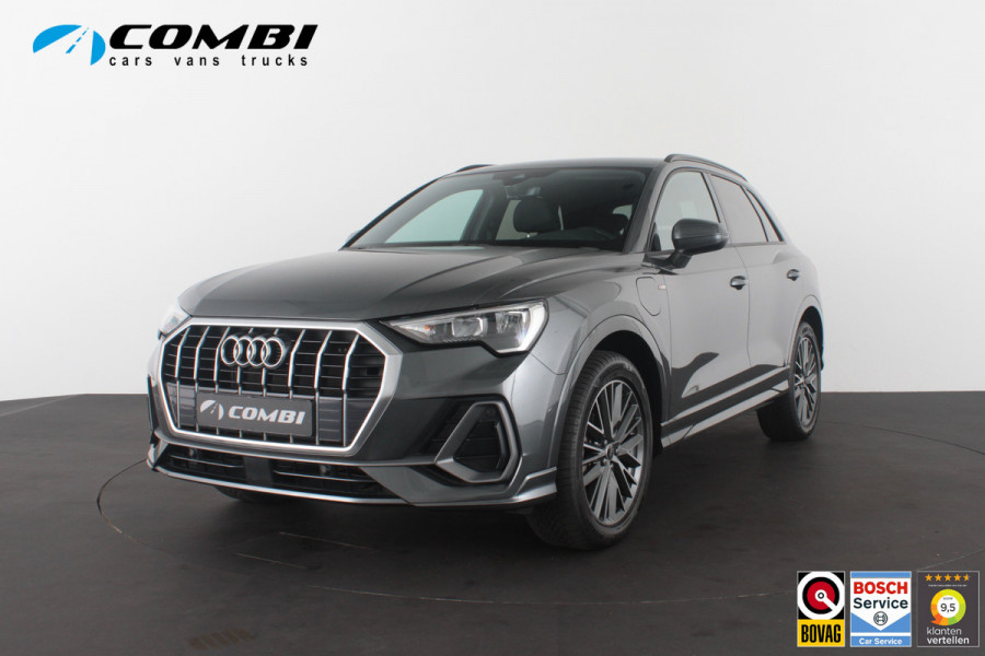 Audi Q3 45 TFSI e S line > 245pk/Trekhaak/Daytona Gray/19 inch