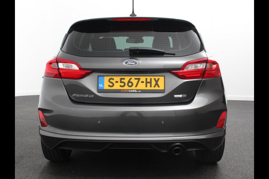 Ford Fiesta 1.0 EcoBoost 155pk Hybrid ST-Line Navigatie Climate Control Stoelverwarming Extra Getint Glas Cruise Control Lichtmetalen Velgen