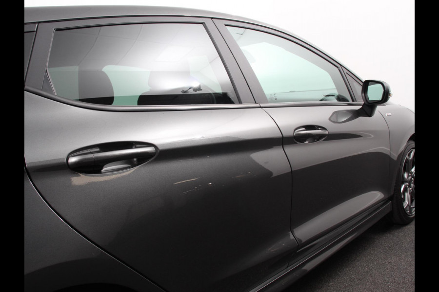 Ford Fiesta 1.0 EcoBoost 155pk Hybrid ST-Line Navigatie Climate Control Stoelverwarming Extra Getint Glas Cruise Control Lichtmetalen Velgen
