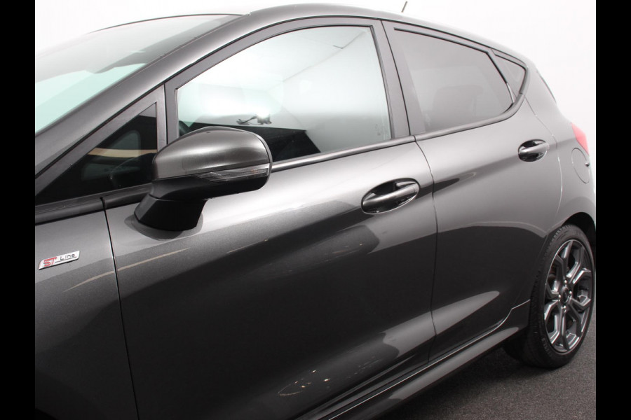 Ford Fiesta 1.0 EcoBoost 155pk Hybrid ST-Line Navigatie Climate Control Stoelverwarming Extra Getint Glas Cruise Control Lichtmetalen Velgen