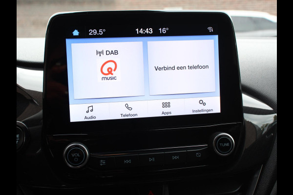 Ford Fiesta 1.0 EcoBoost 155pk Hybrid ST-Line Navigatie Climate Control Stoelverwarming Extra Getint Glas Cruise Control Lichtmetalen Velgen
